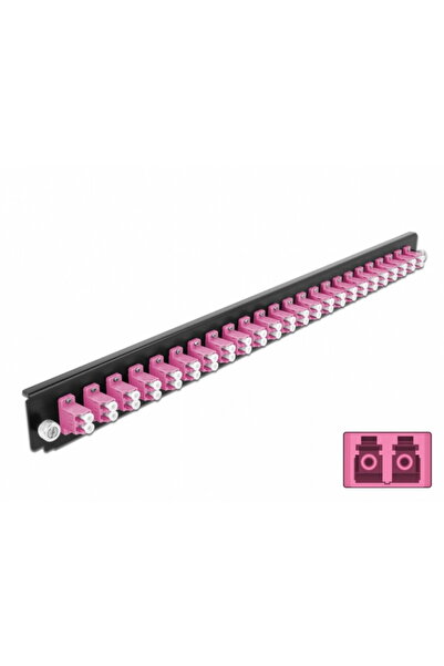 DELOCK Panoul frontal de legatura 43361, 19" pentru carcasa 24 porturi LC Dup...