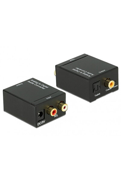 DELOCK Convertor audio RCA Analog la Digital S/PDIF, 62443