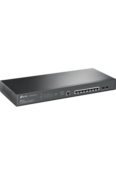 TP-LINK Διακόπτης 2.5Gigabit TL-SG3210XHP-M2, 8x RJ-45, Μαύρο