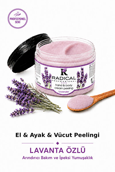 Radical Spa El & Vücut Peeling Lavanta 400 gr