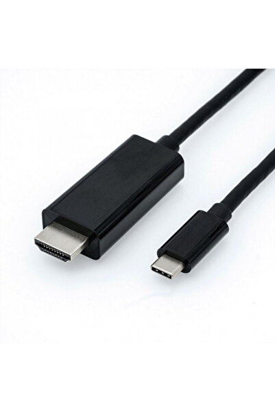 Roline Cablu USB tip C la HDMI 4K60Hz T-T 2m Negru, 11.04.5841