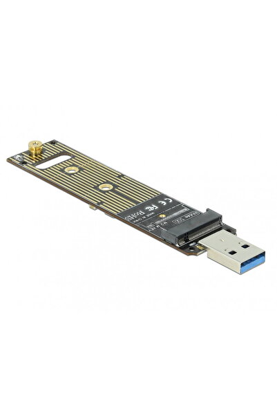DELOCK Adaptor USB 3.1 Gen 2 pentru SSD M.2 NVMe PCIe, 64069