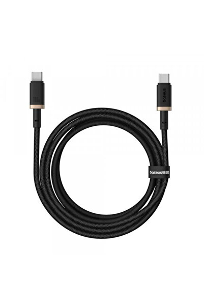 Baseus Cablu Date si Incarcare USB-C - USB-C Dura Series, 100W, 2m, Auriu P10...