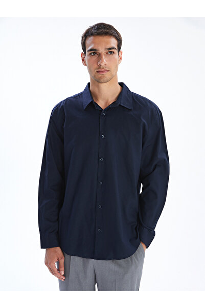 LC Waikiki Ozmarka New Season Comfortable Fit Long Sleeve Men's Shirt
