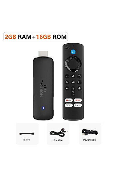 Choice Q8 2GB16G Voice Android14 TV Stick Mortal Q8 Global Version Rockchip R...