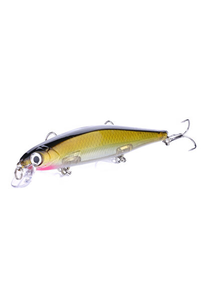 Choice 3-1PC 1pc Minnow Trolling Fishing Lure Laser Hard Artificial Bait 3D E...