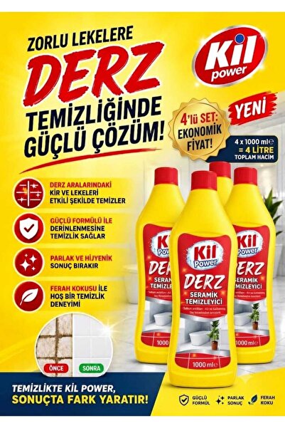 Yüzey Derz Temizleyici ( 4 Adet )