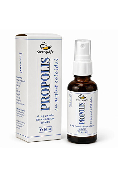 Strong Life Propolis cu argint coloidal - 50ml
