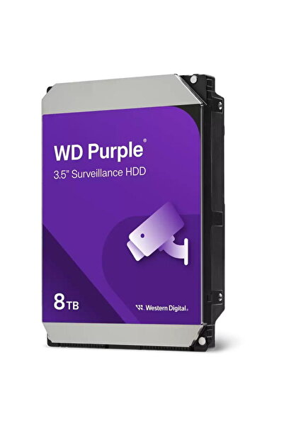 WESTERN DIGITAL 8TB PURPLE 3.5inch 256MB Serial ATA III
