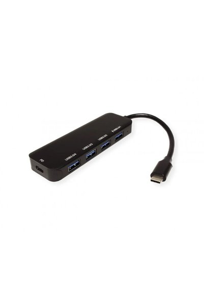 VALUE HUB USB-C 3.2 Gen 1 cu 4 x USB-A + PD, 14.99.5038