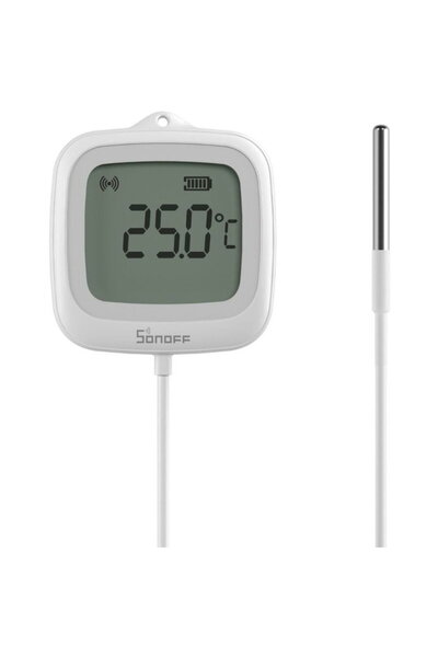 Sonoff Senzor inteligent SNZB-02LD, Zigbee 3.0 , pentru temperatura, umiditat...