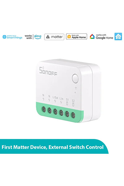 Sonoff Releu inteligent MINIR4M Extreme, Wi-Fi, Matter
