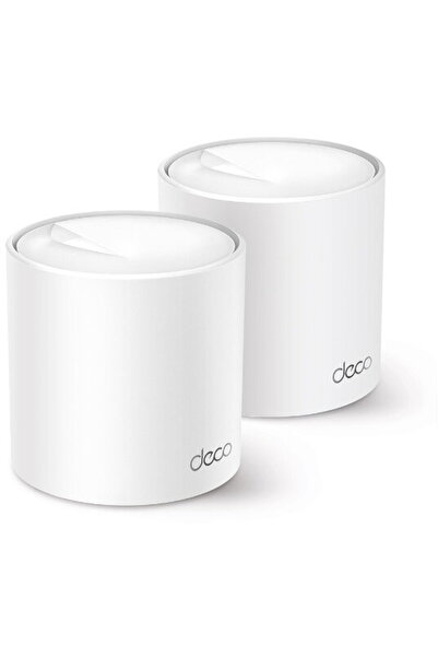 TP-LINK Безжичен рутер DECO X50 Двубандов WiFi 6, комплект от 2 броя