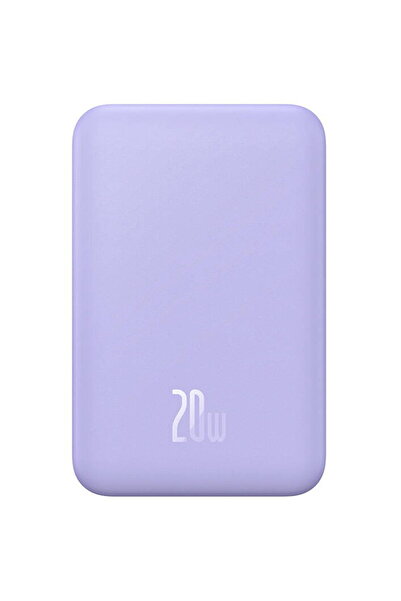 Baseus Baterie externă magnetică mini wireless, 5000 mAh, încărcare rapidă, 2...