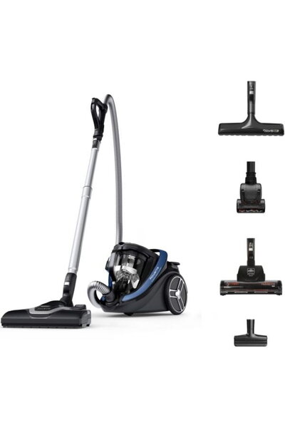 Rowenta Aspirator fara sac Silence Force Cyclonic Effitech® RO7971EA, 500 W, ...