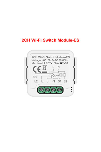 choice2 Wi-Fi 2 CH GIRIER Tuya ZigBee 3.0 Smart Switch Module WiFi Home Autom...