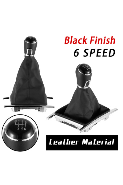 Choice1 6 Speed leather New Product Gear Shift Knob 5/6 Speed Interior Access...