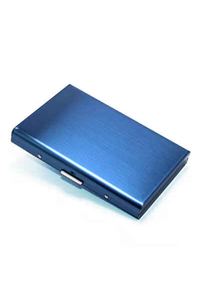 Choice Blue Rfid Holder Men Minimalist Wallet Aluminium Bank Cardholder Case ...