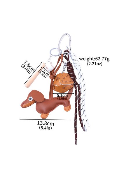 Choice BG00036-04 Braided Rope Bag Pendant High-grade Keychain Pendant Ruth's...