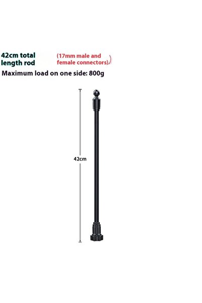 Choice 42CM 1Pcs 360 Degree Rotating Arm Flexible Adapters For Car Vent Dashb...