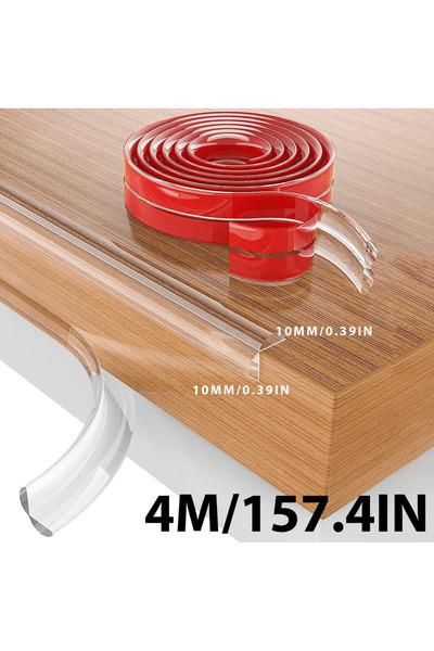 Choice4 White 4 Meter-157.4 In 1m/3m/4m/5mProofing Edge Protector Strip L cor...