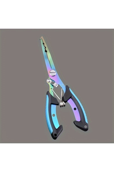 Choice Blue 1pc Multi-functional Fishing Pliers, Stainless Steel Line Cutter,...