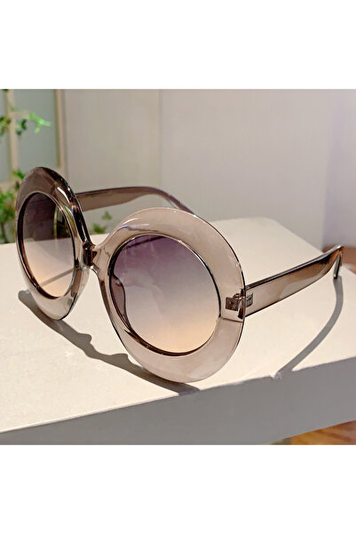 Choice as picture shows c g-grey tea KAMMPT Oversized Round Sun Glasses 2024 ...