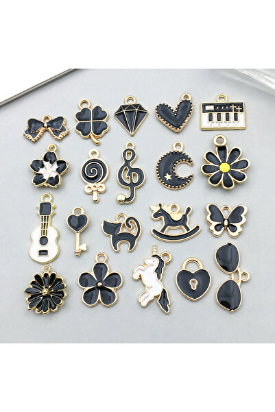 Choice8 SN994-20pcs 20pcs/100pcs/150pcs/200pcs Alloy Enamel Color Mixed Set D...
