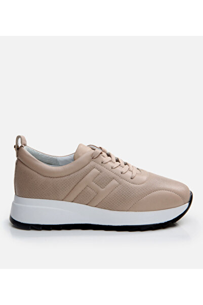 Hotiç Women's Leather Mink Sports Shoes