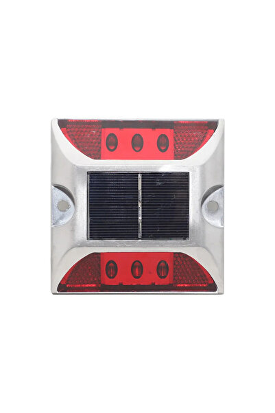 Choice4 Red light Solar Raised Pavement Marker High Brightness IP68 Waterproo...