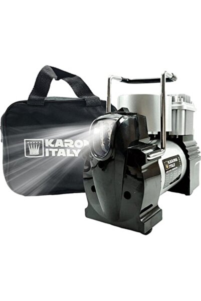 Karona İtaly KARONA 12VOLT MİNİ ARAÇ KOMPRESÖR GÜÇLÜ KOMPRESÖR 100PS 12V KOMP...