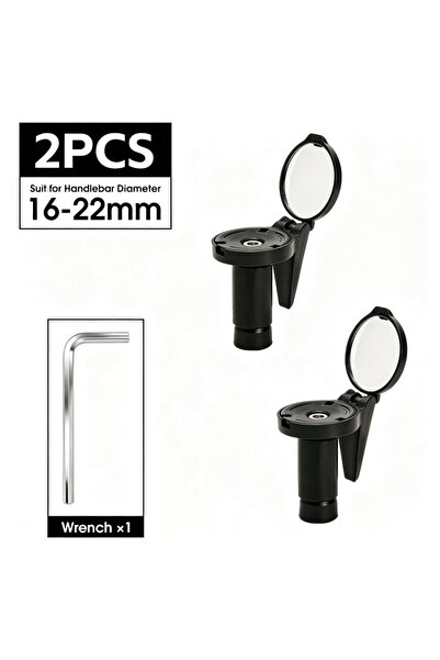 Choice1 2PC DOMEN Bicycle RearView Mirrors Bicycle Handlebar End Mirror MTB R...
