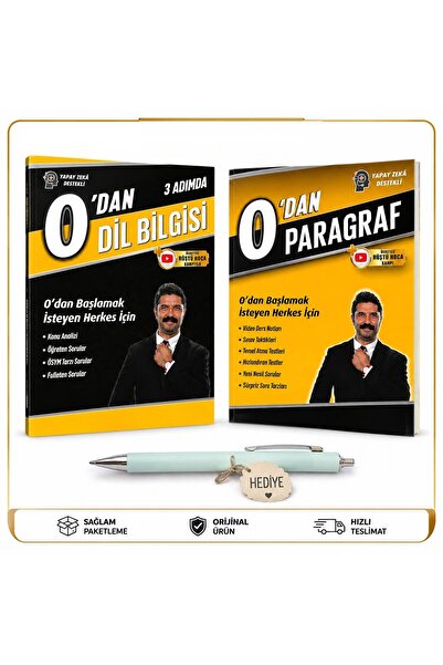 REHBER MATEMATİK YAYINLARI 0'dan Dil Bilgisi Ve 0'dan Paragraf