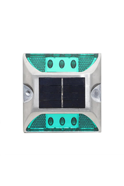 Choice3 Green light Solar Raised Pavement Marker High Brightness IP68 Waterpr...