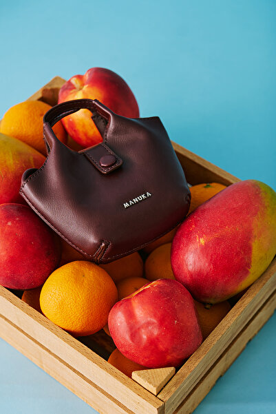Manuka Bonny Mini Crossbody Bag Bordo