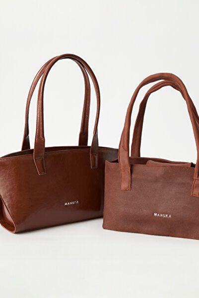 Manuka Ukiyo Shoulder Bag Chocolate Mousse