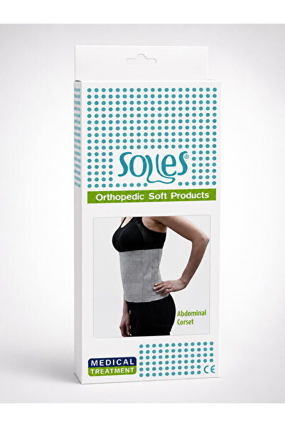 Soles Abdominal Karın Korsesi Standart Beden Unisex