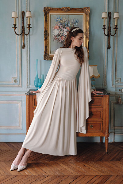 Manuka HELSA FORMAL DRESS PEARL
