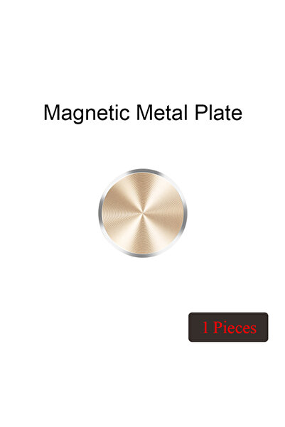 Choice P6-Gold Metal Disk Plate Magnetic Car Phone Holder Universal Air Vent ...