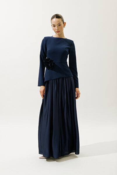 Manuka ANNITA PLESOVÉ ŠATY NAVY BLUE