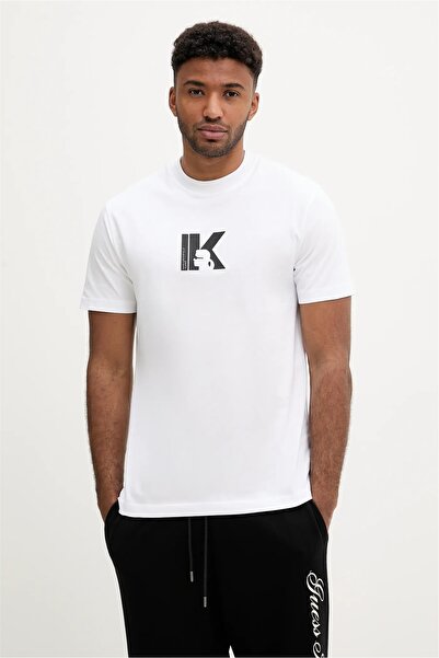 Karl Lagerfeld KLJ REG K LOGO TEE (A3M17057100) White Men's - XS