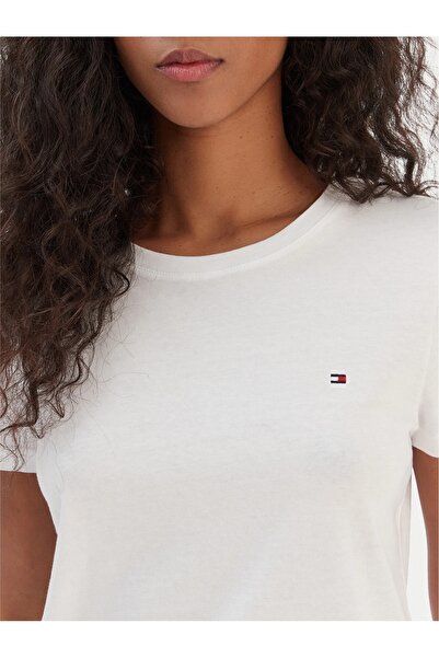 Tommy Hilfiger Tricou alb (XM0XM1330YCD) de damă