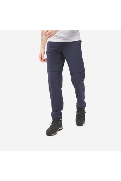 Decathlon Quechua Erkek Modüler Outdoor Pantolon - Mavi - MH150