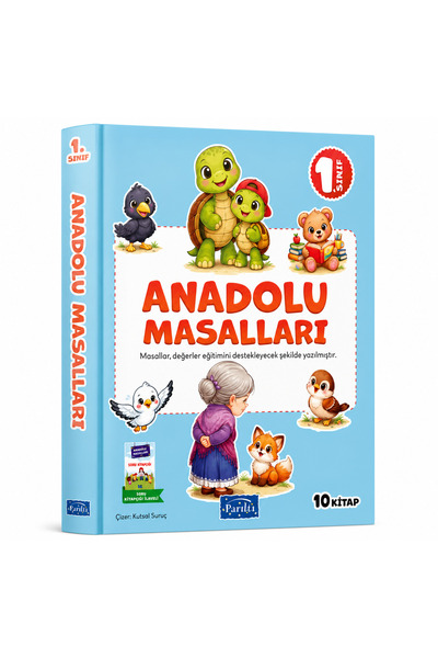 Parıltı Yayıncılık Anadolu Masalları Seti 10 Kitap Takım