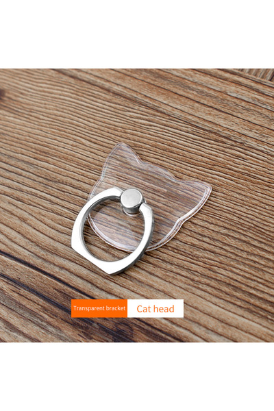 Choice A23-Cat Finger Ring Mobile Phone Smartphone Stand Holder For iPhone XS...