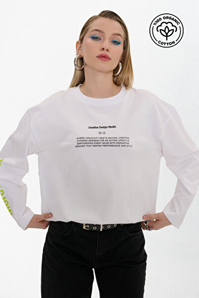 MORE ACTIVE Milena Grafik Baskılı Kadın T-Shirt