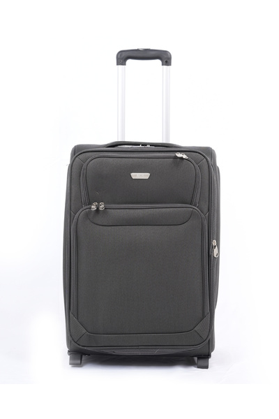 KTMC Expandable Checked Travel Soft Trolley Luggage with 2-Wheel Design, Size...