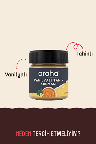 AROHA Vanilyalı Tahin Kreması 220 gr