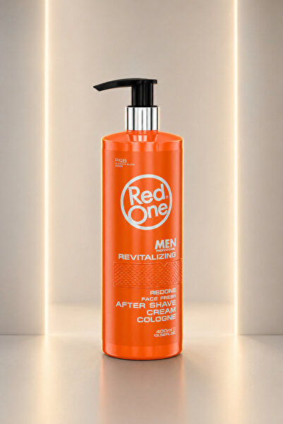 Red One Redone Revitalizing Turuncu Krem Kolonya Tıraş Sonrası Balsam Rahatlatır Ve Ferahlatır 400 ml