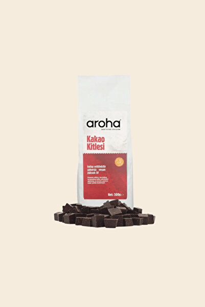 AROHA Kakao Kitlesi %100 Kakao - 500 G
